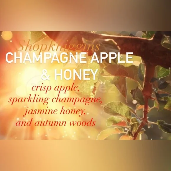 NEW B&BW Champagne Apple & Honey Shampoo and Conditioner Set - Picture 2 of 3